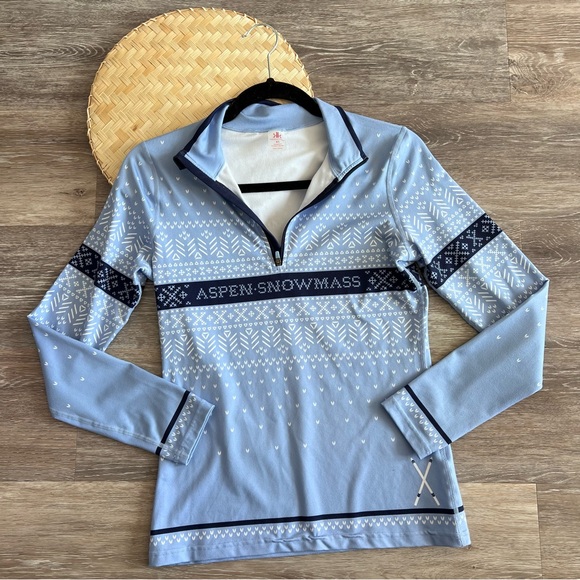 Krimson Klover Sweaters - Krimson klover blue ski quarter zip‎ pulllver